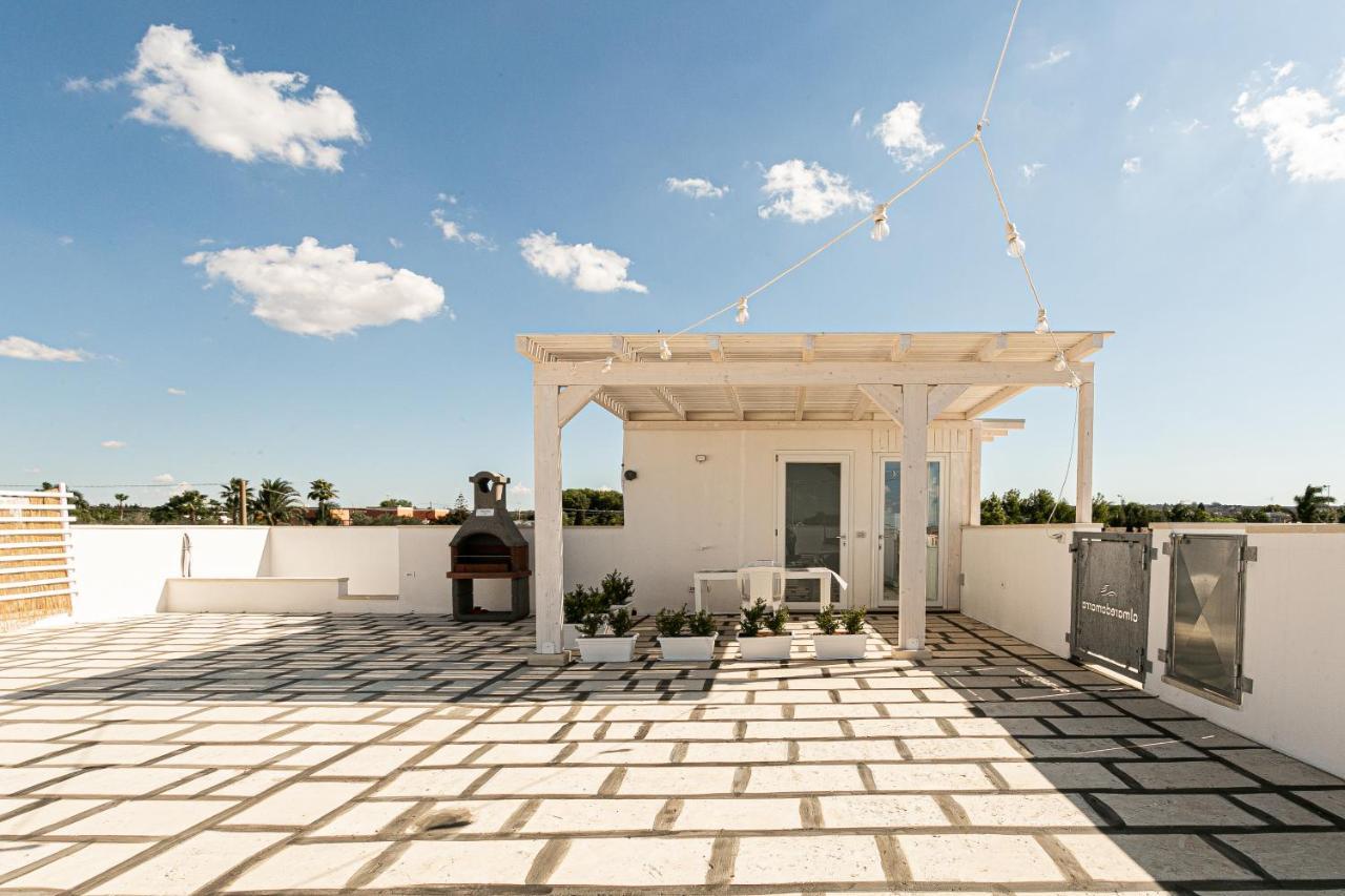 Resort Almaredamarra con piscina e idromassaggio sul mare Torre San Giovanni Ugento Esterno foto